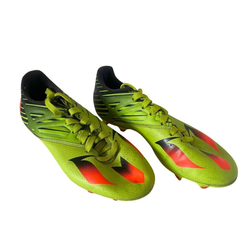 Adidas Messi 15.1 2015 Green and Orange Soccer Cleats • Size 7 ⬇️
